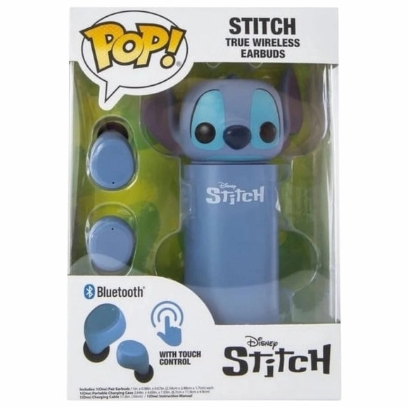 Disney Other - Disney Stitch POP! True Wireless Earbuds Bluetooth Touch Control New